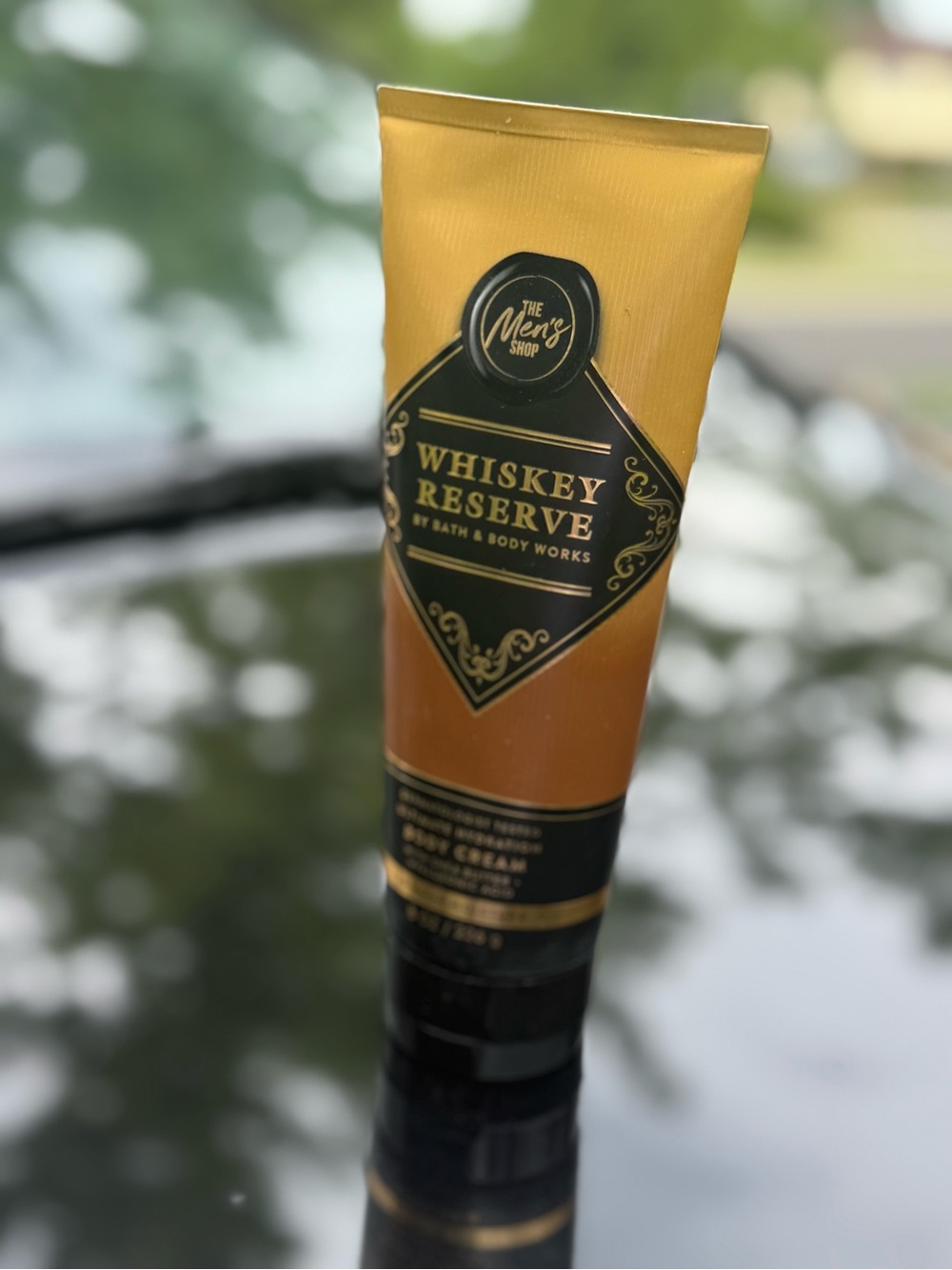 Bath & Body Works Whiskey Reserve Body Cream - Gold and Brown